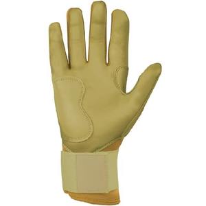 Gants de frappeur de baseball pour hommes de qualité supérieure, en cuir, durables, pour usage professionnel, avec manchette longue, respirants, personnalisables avec boucle. - Product Image 4