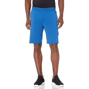 Pantalones cortos de entrenamiento elásticos tecnológicos de alta calidad para hombre, nuevo diseño personalizable, pretina elástica, bolsillos laterales, teñido liso - Product Image 1