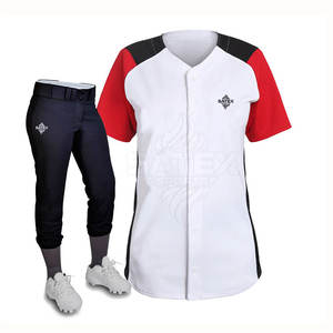 ชุดซอฟต์บอลสั่งทำพิเศษ ปี 2026 ระบายอากาศได้ดี  ชุดทีม สีและขนาดตามสั่ง คุณภาพสูง โพลีเอสเตอร์ 100% บริการ OEM สำหรับขาย - Product Image 4