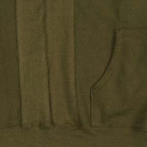 Sudadera con Capucha Estilo Streetwear 3008, Lavada con Ácido, Diseño Desgastado, en Tejido French Terry Sólido - Product Image 5