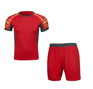 Camiseta de Fútbol Transpirable Personalizada de Alta Calidad, Uniforme de Fútbol Profesional para Entrenamiento de Club, Corte Automatizado - Product Image 1