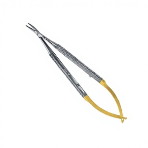 เครื่องมือทำศัลยกรรมพลาสติกขนาด13ซม. มีบาร์ราเกอร์ TC ขนาด5.125นิ้วที่ใส่เข็มขนาดเล็กพร้อมเครื่องมือทางการแพทย์ทำจากทังสเตน - Product Image 1