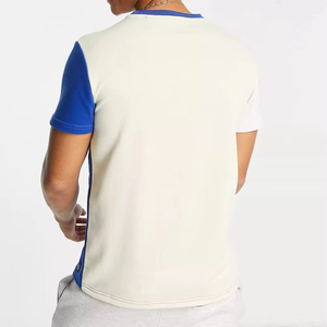 เสื้อยืดแขนสั้นสำหรับผู้ชายเสื้อยืดสีพื้นสำหรับผู้ชายเสื้อบล็อกสีปกติสำหรับฤดูร้อนออกแบบโลโก้ได้ตามต้องการ - Product Image 2