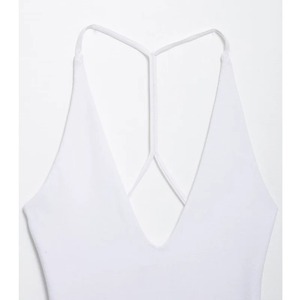 Nouveau body une pièce de haute qualité personnaliser Design élégant été maillot de bain 2025 sans manches maillots de bain femmes - Product Image 4