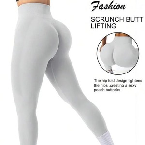 Mallas sin costuras para mujer, pantalones de Yoga, ropa deportiva, textura de panal transfronteriza, alta elasticidad para deportes y entrenamiento - Product Image 4