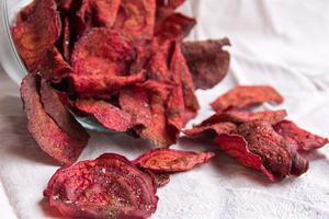 Directamente de fábrica, venta al por mayor, fruta seca, merienda saludable, remolacha seca congelada, ángulo en rodajas - Product Image 5