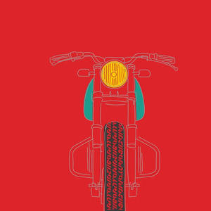 T-shirt moto personnalisé pour hommes à séchage rapide 100% coton Impression numérique Sublimation Sportswear - Product Image 5