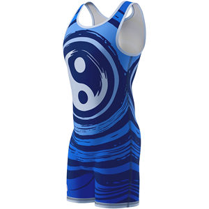 Venta al por mayor lucha camiseta personalizada nueva llegada sublimación Spandex lucha desgaste hombres lucha camiseta - Product Image 3