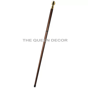 Bastón de latón con mango de metal tallado a mano, elegante y asequible - Product Image 6