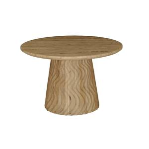 Mesa de Centro Moderna de Madera Maciza de 80 cm para Sala de Estar, Restaurante, Uso Doméstico, Duradera - Product Image 1