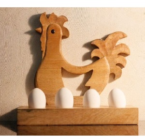 Porte-oeufs lapin de Pâques Design amusant pour décor de cuisine découpé au laser Qualité standard Maison et cuisine Vaisselle de table de haute qualité - Product Image 2