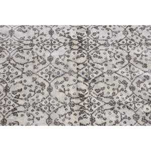 พรมวินเทจตุรกี ขนาด 3.5x6.6 ฟุต (107x201 ซม.) สีน้ำตาลขาวลายพราง - Product Image 5