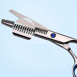 KKZ Professional Barber Hairdressing Scissors <b>Razor</b> Edge Custom Logo OEM Stainless Steel for <b>Hair</b> Thinning <b>Cutting</b> Texturizing - Product Image 4