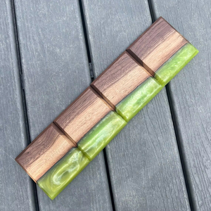 Meilleure qualité fantaisie artistique résine décorative en bois massif thé caboteur résine coussin isolant sous-verres personnalisés maison et cuisine - Product Image 1