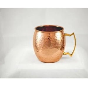 Taza de cobre hecha a mano de Moscú de buena calidad para Bar y Club, uso de cocina en casa, taza de cobre para beber a precios de mayorista - Product Image 4