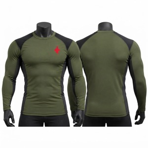 Camiseta Deportiva de Compresión de Manga Larga para Hombre, Ropa Deportiva para Entrenamiento, Fitness, Running, Ciclismo, Surf, Gimnasio - Product Image 3