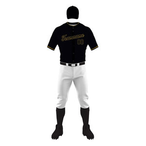 Camisetas de béisbol de impresión personalizada Jersey de béisbol liso Traje Sublimación Precio bajo Uniforme de béisbol y softbol - Product Image 3