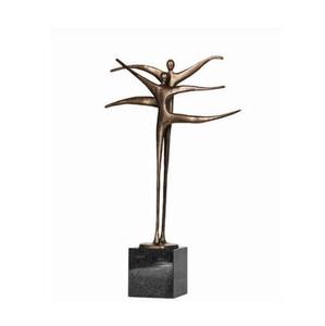 Sculpture minimaliste en aluminium coulé, créée pour des environnements contemporains, avec des proportions équilibrées et un calme artistique. - Product Image 4