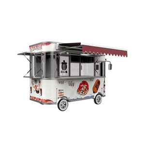 Camion nouvellement mobile de remorque de nourriture avec la remorque extérieure entièrement équipée de porche entièrement équipée - Product Image 2