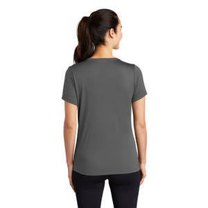 <b>Sports</b> <b>Women</b> Scoop New <b>T</b> <b>Shirt</b> Grey Breathable Quick Dry <b>T</b> <b>Shirt</b> - Product Image 2