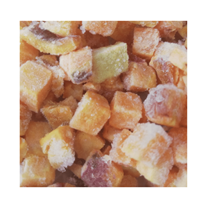 Cubes de patate douce surgelés du Vietnam, tubercule orange pelé pour frites, plateaux de cuisson, plats préparés et menus de restauration - Product Image 3