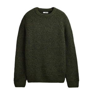 Pull 100% coton pour hommes à la mode avec logo avant matériau léger ajustement moderne pour la conception de pull de mode de tous les jours de bureau - Product Image 5