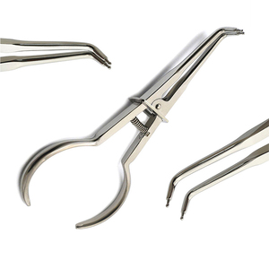 คลิปหนีบยางทางทันตกรรม MEDIVA ESSENCE คุณภาพสูง แบบใช้มือ  สำหรับการผ่าตัดทางทันตกรรม ทนทาน ใช้ซ้ำได้ ได้รับการรับรองมาตรฐาน CE เกรด A+ สำหรับโรงพยาบาล - Product Image 1