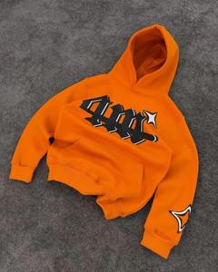 Sweat à capuche en molleton de coton mélangé imprimé numérique d'hiver de haute qualité 100% coton Sweat à capuche pour hommes Streetwear Sweat à capuche tendance - Product Image 5