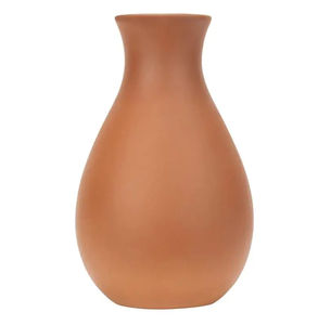 Jarrón Pequeño de Cerámica Hecho a Mano con Arcilla de Terracota para Decoración del Hogar, Diseño Minimalista, Ecológico, Apto para Bodas, Se Adapta a Cualquier Habitación - Product Image 1