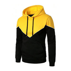 Dernier modèle de sweatshirts à capuche pour hommes Fabricant de vêtements personnalisés Tops décontractés Pull à fermeture éclair et fermeture éclair Sweats à capuche pour hommes en polaire - Product Image 2