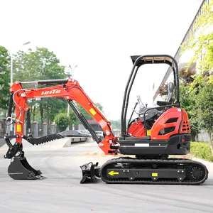 LEITE 2024 nuovo prodotto consegna più veloce 2 ton Mini Escavatore 2 t Epa motore Escavatore nuovo cingolato 2.6 2.5 ton mini scavatore
