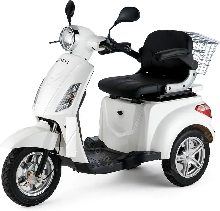HOT DEAL POUR LE NOUVEAU VE-Scooter de mobilité LECO Électrique Mobile-Tricycle électrique de voiture modèle senior prêt à être expédié