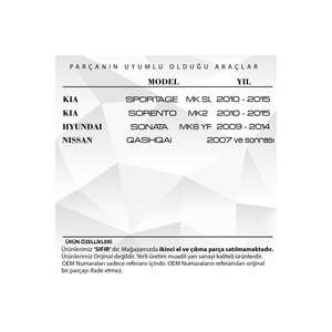 Juego de engranajes de espejo lateral para Kia Sportage,Sorenta, Hyundai Sonata - Product Image 5