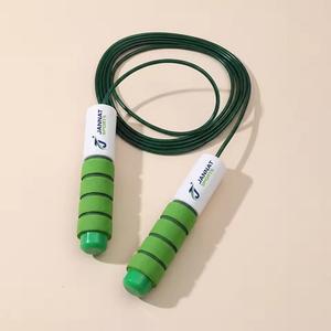 Cuerda de Saltar de Velocidad Ajustable Profesional de Alta Calidad para Gimnasio y Fitness, con Logotipo Personalizado, Portátil, Desmontable, de Aleación de Aluminio, para HIIT - Product Image 1