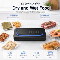 60kPa 110W 30cm 3.3L/min 2000mAh sans fil rechargeable verrouillage poignee machine sous vide soudeuse emballage alimentaire