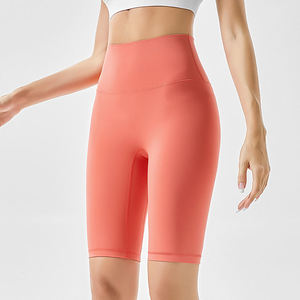 Short de sport de plein air femme taille haute nouveau pantalon de yoga à séchage rapide hanche fitness course legging short de yoga - Product Image 2