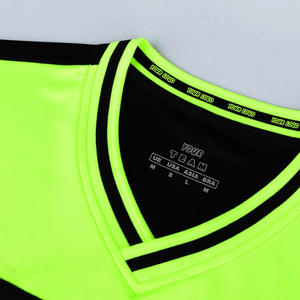 2025 maillot d'arbitre de football uniforme vêtements d'équipe de compétition professionnelle couleurs personnalisées Logo 100% Polyester antibactérien - Product Image 2