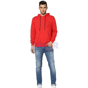 100% algodón Heavyweight Pullover Hoodie para hombres bordado personalizado invierno Streetwear estilo polar diseñador estampado liso teñido - Product Image 1