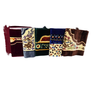 Alfombra de oración Bhukhara de espuma islámica más vendida, alfombra de oración musulmana de Color ligero de venta caliente en diferentes estilos, alfombra de oración - Product Image 6