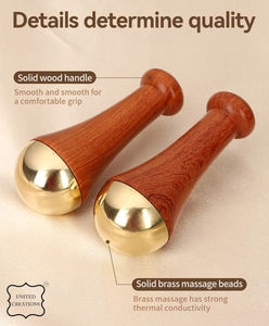 Relajación profunda Alivio del estrés y Antienvejecimiento Ayurveda Kansa Wand Herramienta de masaje de metal de bronce para el cuerpo para el pie de la pierna trasera - Product Image 4