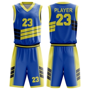 OEM Service Summer <b>Basketball</b> Uniform High Quality 100% Polyester Plus <b>Size</b> Custom Team Number Sublimated Quick Dry Breathable - Product Image 1