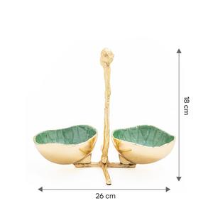Support à chocolat enduit d'émail argenté avec support à chocolat à surface lourde pour servir du chocolat et dessert article de cuisine de table - Product Image 6