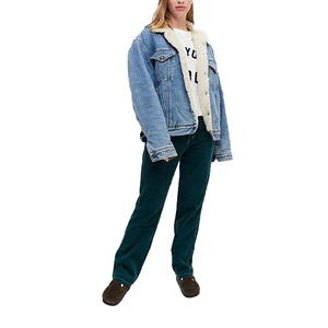 Veste Sherpa tendance et élégante, nouvelle mode, vente en gros, grande taille, meilleure qualité, possibilité de créer votre propre logo sur une veste Sherpa - Product Image 1