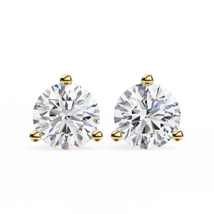 18K Gold <b>Beautiful</b> <b>Earring</b> with Lab-Grown Diamond Premium Diamond <b>Earrings</b> - Product Image 5