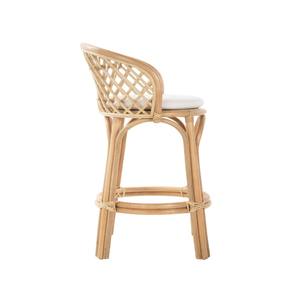 Best Price Rattan Bar <b>Stool</b> <b>Counter</b> <b>Stool</b> Wicker Dining Chair Living Room Reclining Modern Home Furniture Made in Vietnam - Product Image 2