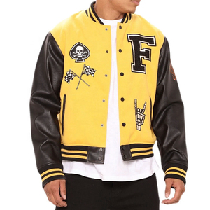 แจ็กเก็ตเลตเตอร์แมนระบายอากาศได้ดีสำหรับผู้ชายเครื่องแต่งกายแนวสตรีทพิมพ์ลายตามสั่งสำหรับฤดูหนาวมาใหม่พร้อม MOQ ต่ำ - Product Image 4