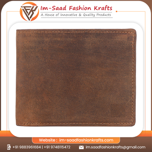 Cartera corta de cuero para hombre con cierre abierto, cadenas bordadas, decoración, forro de algodón, tarjetero, cartera para caballero - Product Image 6