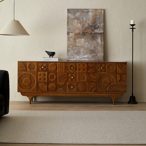 Meubles de maison de luxe modernes et simples en bois de haute qualité, meubles de salon, appartement, hôtel, meubles de télévision multifonctionnels - Product Image 1