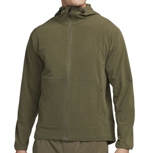 Coupe-vent court design personnalisé avec poches surdimensionnées Vestes coupe-vent unisexe en nylon léger et imperméable - Product Image 1