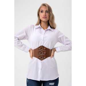 Cinturón Elástico de Moda para Mujer con Detalle de Anillo - Product Image 5